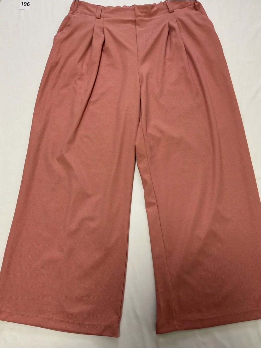 HALARA Wide-Leg Pull-On Pants in Dusty Rose